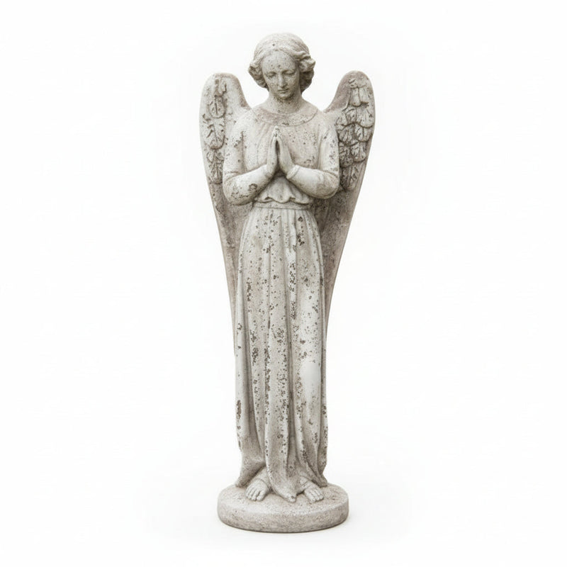 Standing Angel Outdoor Statue (21-Inch)