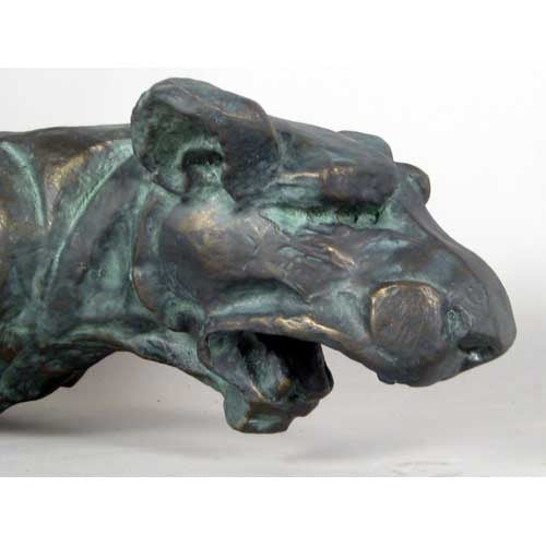 Le Tiger Rain Spout L Statue (24-Inch)