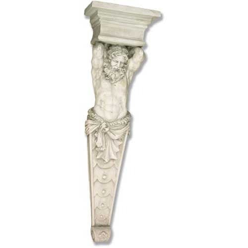 Hercules Caryatid 26 Outdoor/Indoor Statue - Bella Statues