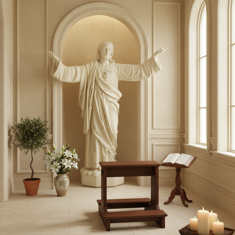 Sacred Heart of Jesus Pleading Statue (63-Inch)
