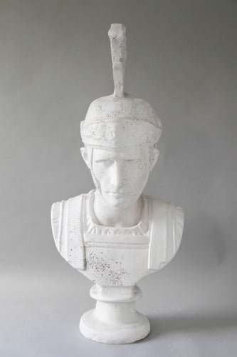 Roman Soldier with Helmet Outdoor/Indoor Statue - Bella Statues