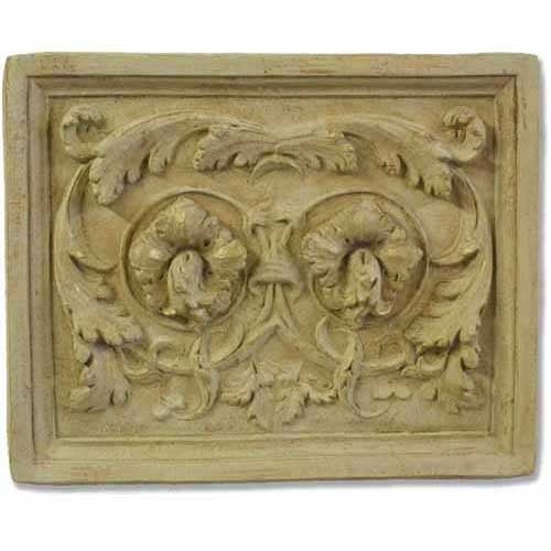 Floral Example Plaque 19 Outdoor/Indoor Statue - Bella Statues