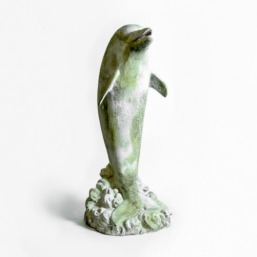 Lifesize Dolphin Life - Size Outdoor/Indoor Statue - Bella Statues