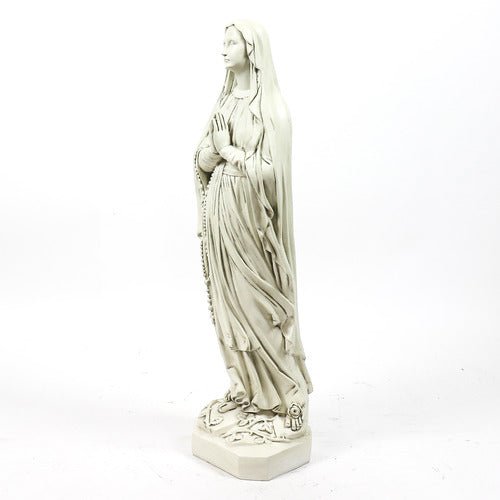 Lifesize Our Lady Of Lourdes Virgin Mary 36 Outdoor/Indoor Statue - Bella Statues