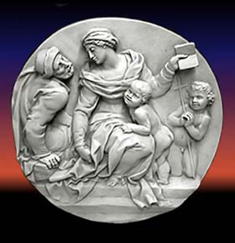 Unknown Frieze Round Outdoor/Indoor Statue - Bella Statues
