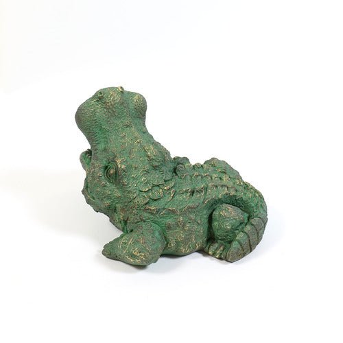 Gator Short Outdoor/Indoor Statue - Bella Statues