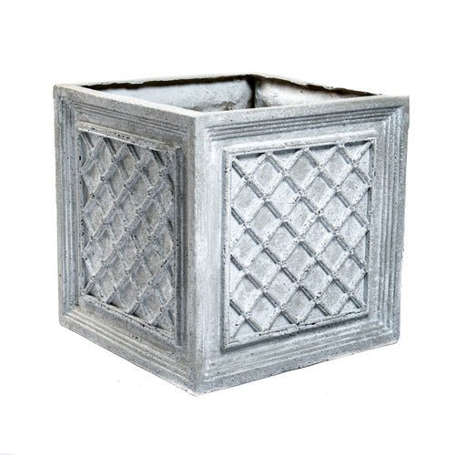 16 Lattice Box 15.5 H (R) Outdoor/Indoor Statue - Bella Statues