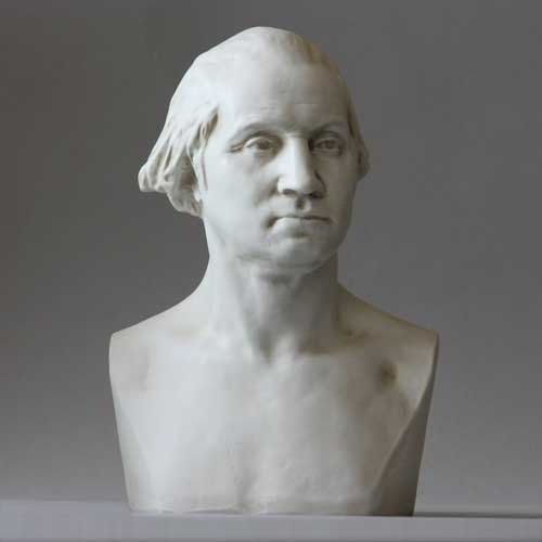 Washington Houdon Bust 9 Outdoor/Indoor Statue - Bella Statues