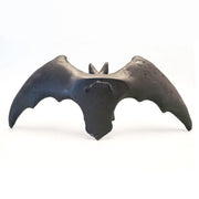 Bat wall decor with outstretched wings, featuring Gothic and medieval-inspired ornate detailing and dramatic silhouette. Different Angle