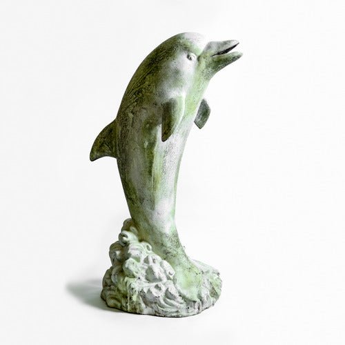 Lifesize Dolphin Life - Size Outdoor/Indoor Statue - Bella Statues