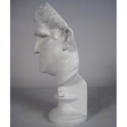 Marcus Vipsanius Agrippa Mask Bust Display Decor (8-Inch)