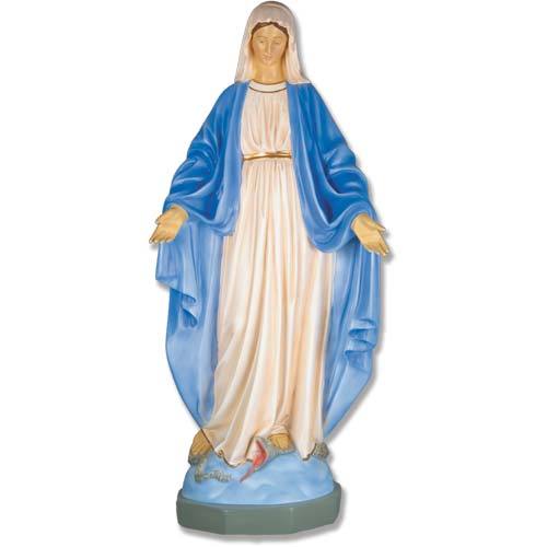 Custom Painted Lifesize Mary - 42 H Outdoor/Indoor Statue - Bella Statues