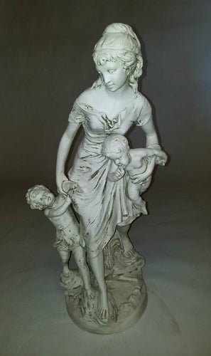 Mother with Children Outdoor/Indoor Statue - Bella Statues
