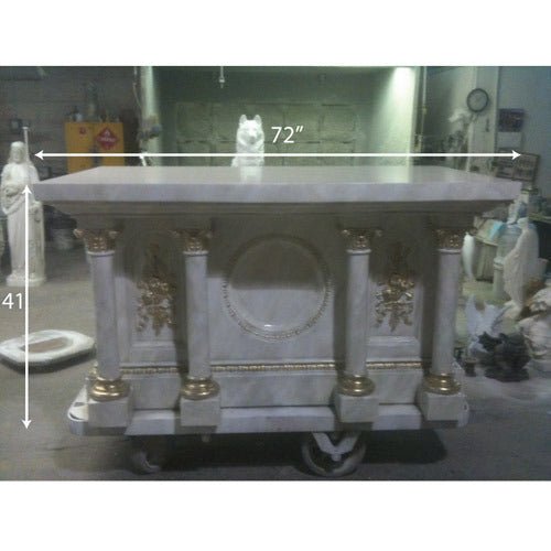 Fancy Custom Painted BISHOP ALTAR Outdoor/Indoor Statue - Bella Statues