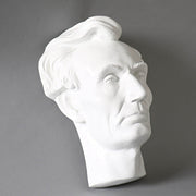 Classical bust sculpture with detailed facial features and stylized hair, inspired by Renaissance and old world European artistry Different Angle