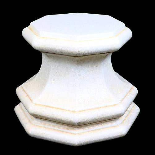 Eight-Sided Base Outdoor Statue (16-Inch)