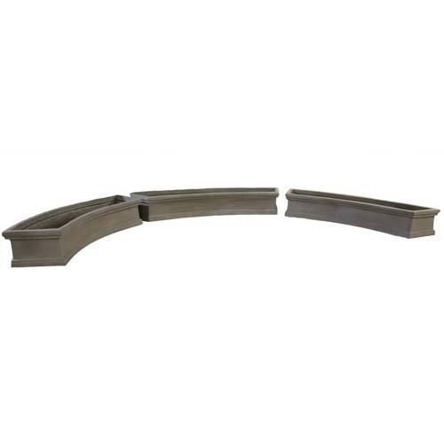 Lifesize Waldorf Curved Planter 10' Outdoor/Indoor Statue - Bella Statues