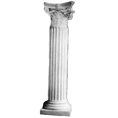 Corinthian Pedestal Statue (51-Inch)