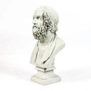 Homer Bust 29 On Sq Base Outdoor/Indoor Statue - Bella Statues