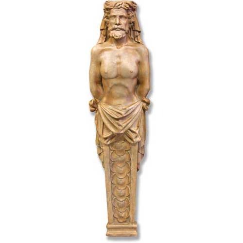 Caryatid Uomo (Man) Outdoor/Indoor Statue - Bella Statues
