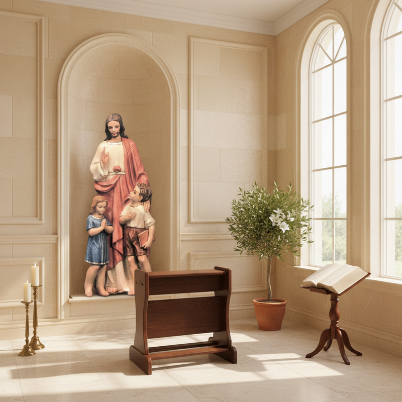 Jesus with Children Statue (36-Inch)