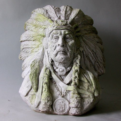 Great Indian Chief Outdoor/Indoor Statue - Bella Statues