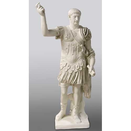 Lifesize Caesar Augustus 83 Outdoor/Indoor Statue - Bella Statues