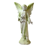 Lifesize Angel Flora 38"H Outdoor/Indoor Statue - Bella Statues