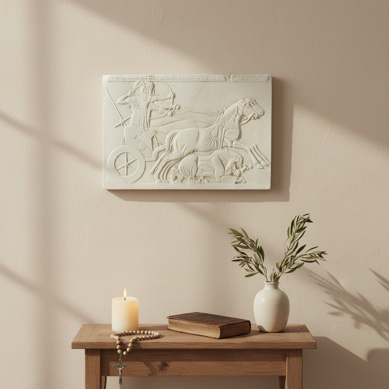 Lifesize Assyrian Hunting Frieze  (37-Inch)