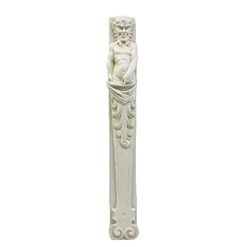 Ornate old world European architectural corbel featuring a classical female figure with Baroque and Renaissance detailing.