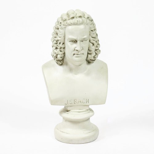 Bach Bust Medium 17 H Outdoor/Indoor Statue - Bella Statues