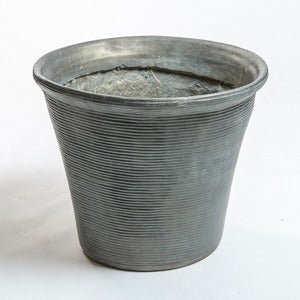 RIBBED POT Outdoor/Indoor Statue - Bella Statues
