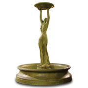 Lifesize Cecilia Fountain 72 H Outdoor/Indoor Statue - Bella Statues