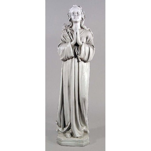 Lifesize Saint Philomena 40 Outdoor/Indoor Statue - Bella Statues