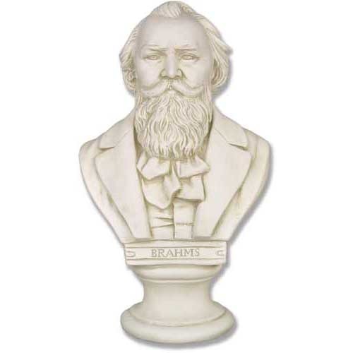Classical European bust of a bearded man in formal attire with ornate detailing and Renaissance-inspired sculptural style.