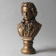 Beethoven Bust Sm 12 Outdoor/Indoor Statue - Bella Statues