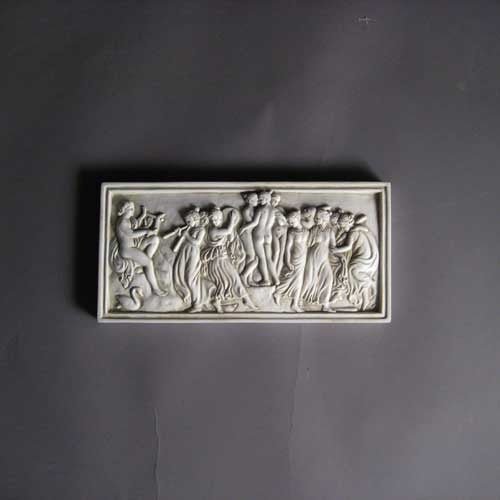 Apollo & Muse Frieze 9 W Outdoor/Indoor Statue - Bella Statues