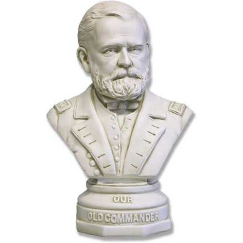 Grant Bust 18 Outdoor/Indoor Statue - Bella Statues