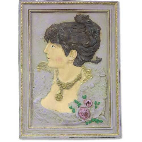 Portrait Of Mademoiselle Outdoor/Indoor Statue - Bella Statues