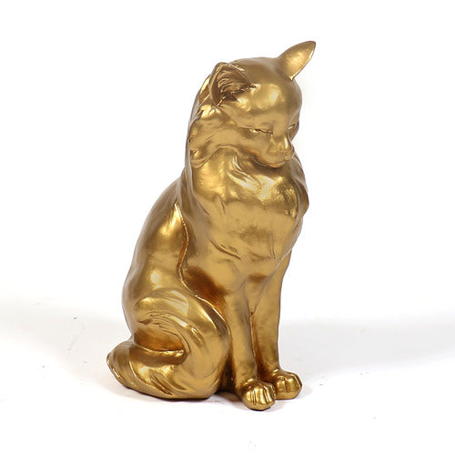 Cat Garden Statue (12-Inch)