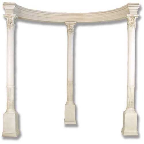 Lifesize Gazebo Temple III Outdoor/Indoor Statue - Bella Statues