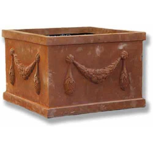 Spain Garland Box 12 H (R) Outdoor/Indoor Statue - Bella Statues