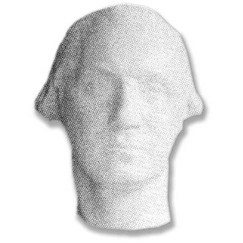 Classical European-style sculpted bust with Renaissance influence, featuring realistic facial details and smooth, symmetrical contours.