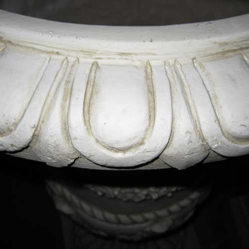 Ram And Garland Urn 31 Outdoor/Indoor Statue - Bella Statues