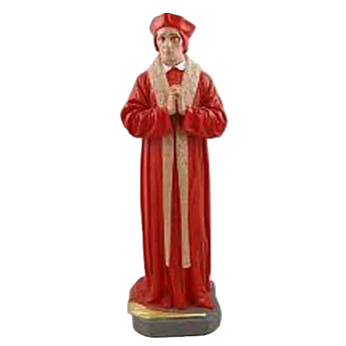 Cardinal statue in ornate old world European style with classical robes and detailed Renaissance-inspired features.