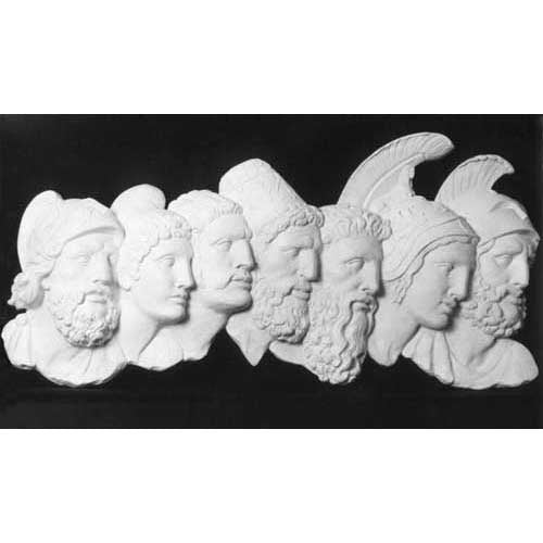 Lifesize Seven Greeks Outdoor/Indoor Statue - Bella Statues