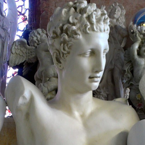 Hermes Bust Large 31 Outdoor/Indoor Statue - Bella Statues