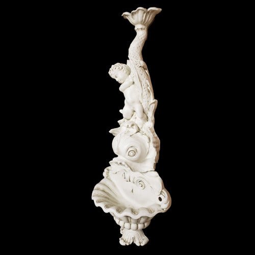 Lifesize Young Poseidon,Bowl & Pump 64 Outdoor/Indoor Statue - Bella Statues