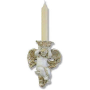 Putti Candleholder(Side) Outdoor/Indoor Statue - Bella Statues
