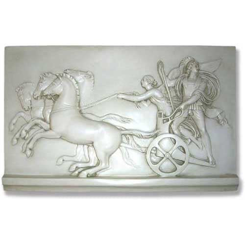 Chariot Of Fire 24" H Outdoor/Indoor Statue - Bella Statues